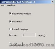 1st Popup Killer & IE Assistant screenshot